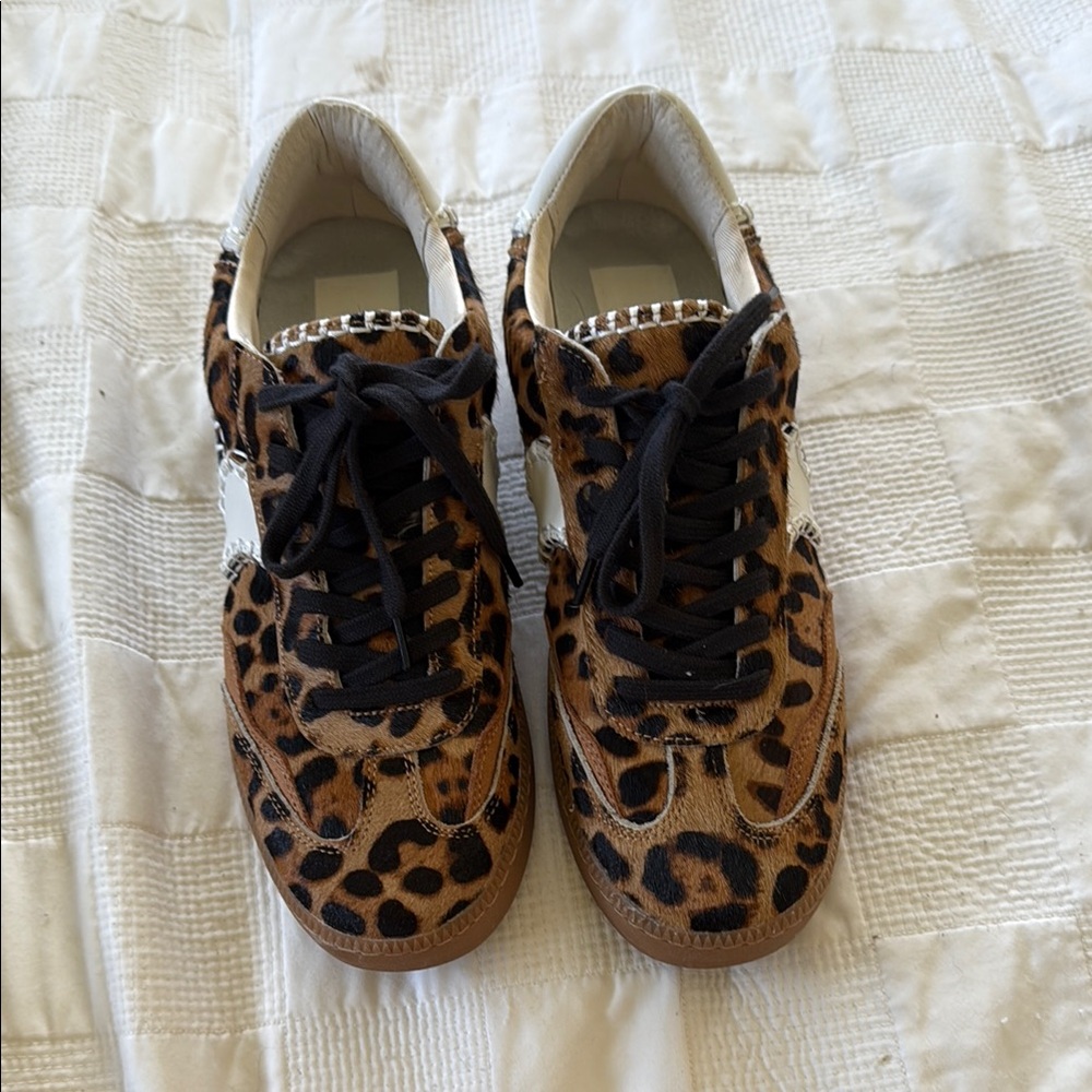 Dolce Vita Leopard Print Sneakers